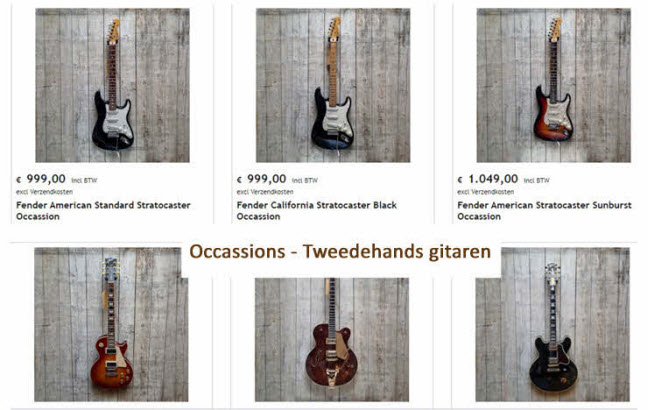 Gitaar Gooise-Gitaren.nl De gitaarspeciaalzaak!