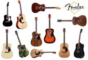 fabriek Afhankelijkheid last Akoestische gitaren van Fender